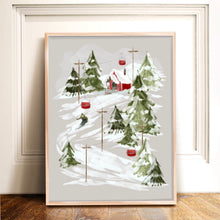 Load image into Gallery viewer, Holiday Hills Art Print
