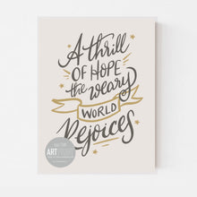 Load image into Gallery viewer, A Thrill of Hope Art Print
