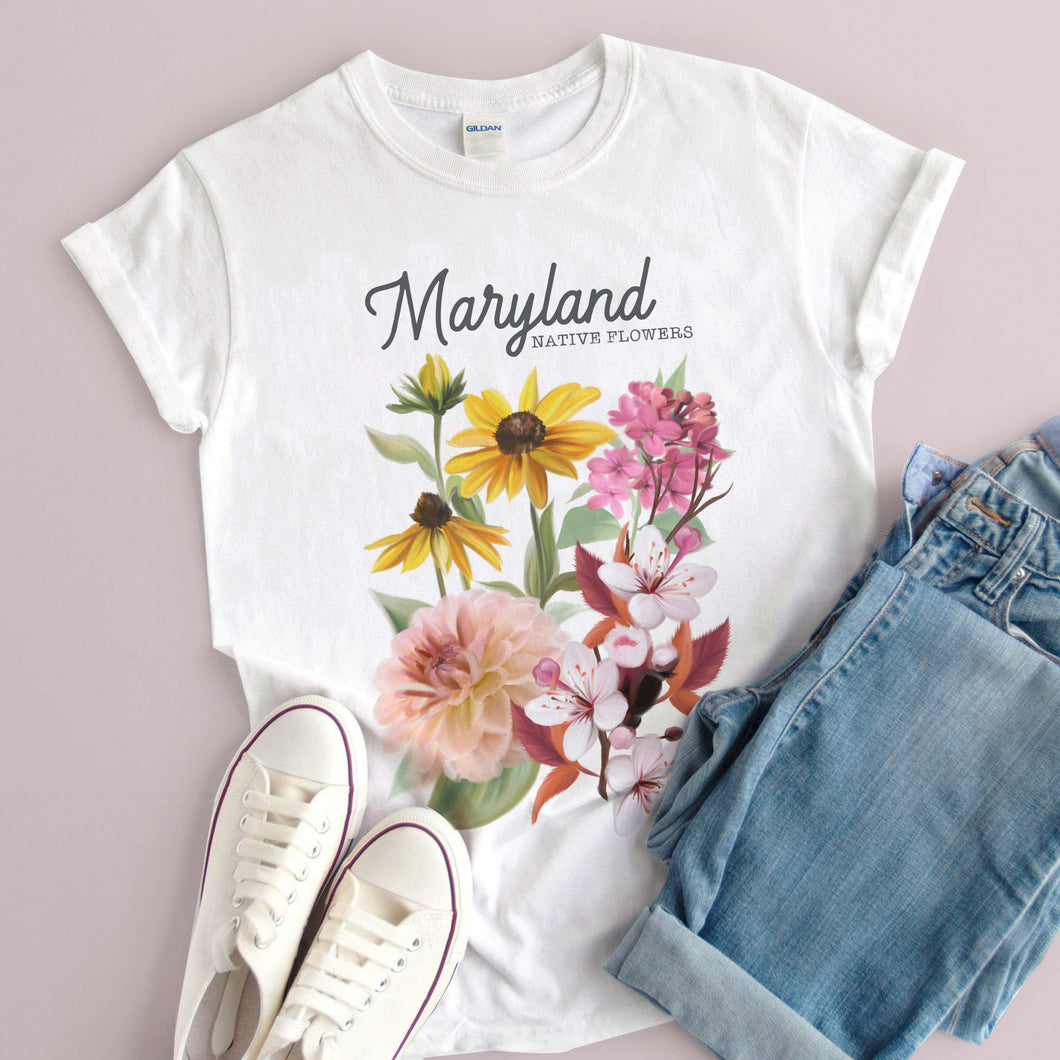 Maryland Native Flower T-shirt