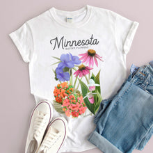 Load image into Gallery viewer, Minnesota Native Flower T-shirt
