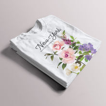 Load image into Gallery viewer, New York Native Flower T-shirt
