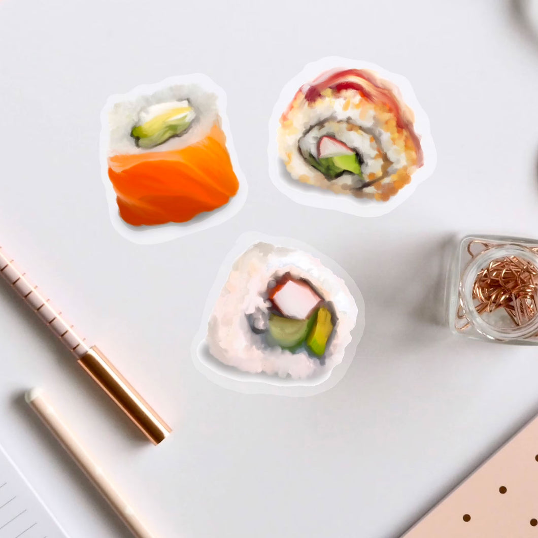 Sushi Sticker Set