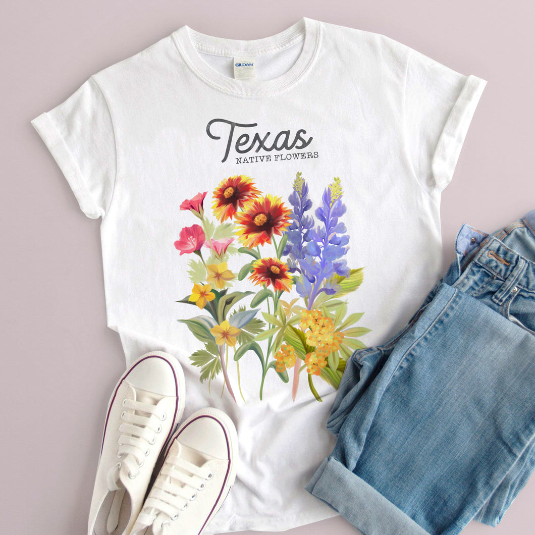Texas Native Flower T-shirt