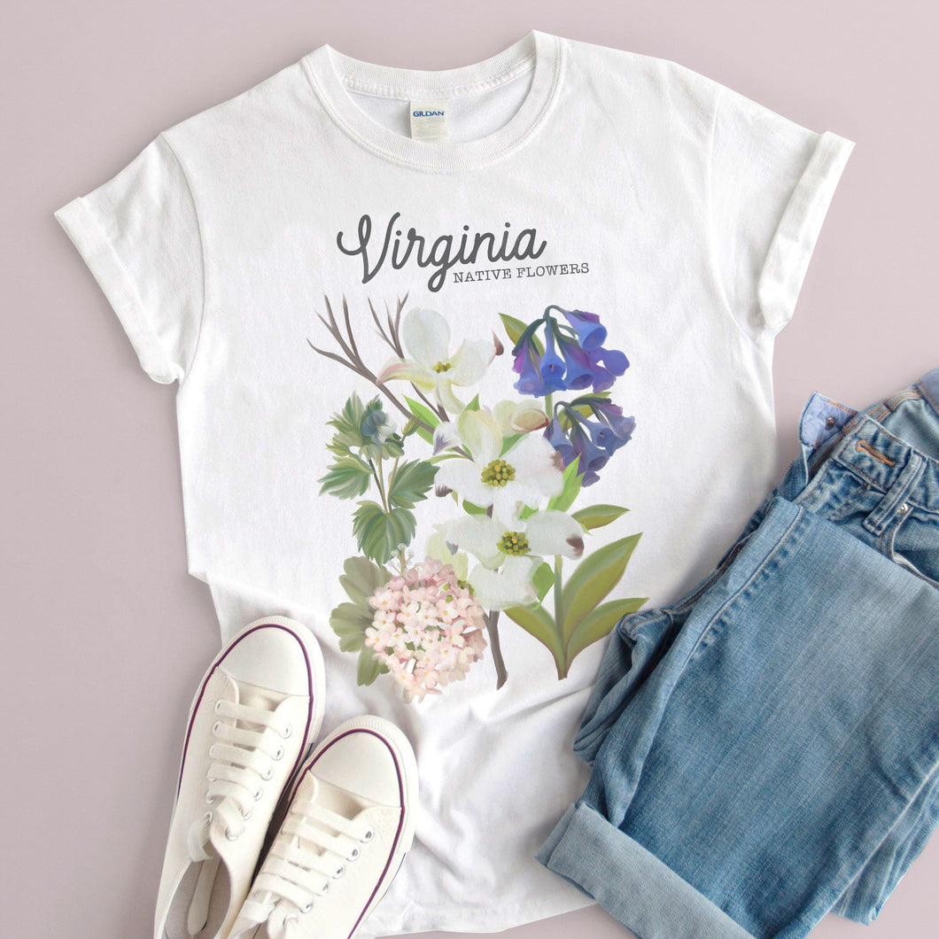Virginia Native Flower T-shirt
