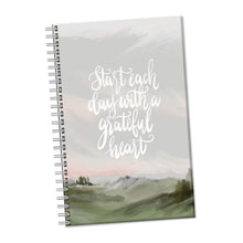 Load image into Gallery viewer, &quot;Start Each Day&quot; Journal Spiral Notebook
