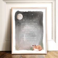 Load image into Gallery viewer, The Night that You are Born Art Print
